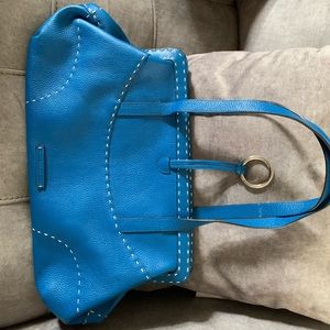 BCBGMAXAZRIA sapphire blue bag